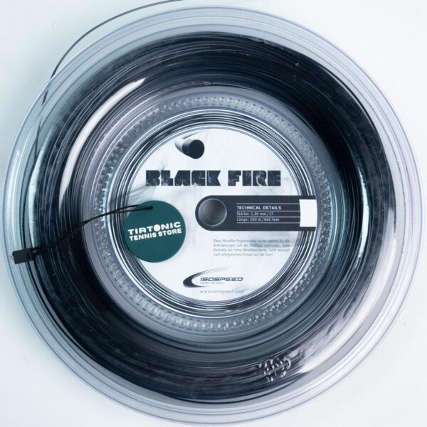 Senar Tenis ISOSPEED Black Fire Tennis String - Image 2