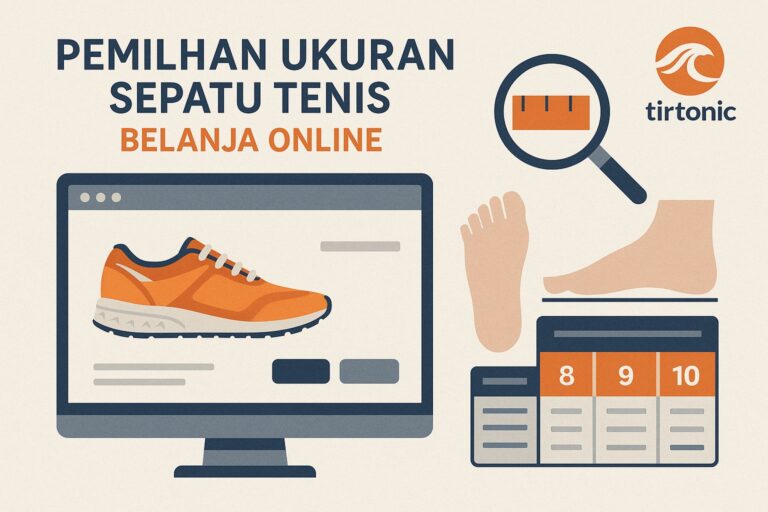 7 Tips Penting Memilih Sepatu Tennis yang Pas Saat Belanja Online di Tirtonic Tennis Store