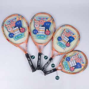 Raket Tenis Yonex Junior Pac-Man Coral Orange Raket Tenis Anak