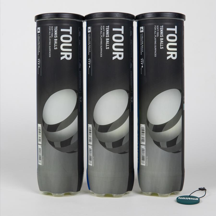 Bola Tenis Yonex Tour Tennis Balls isi 4 - Image 3